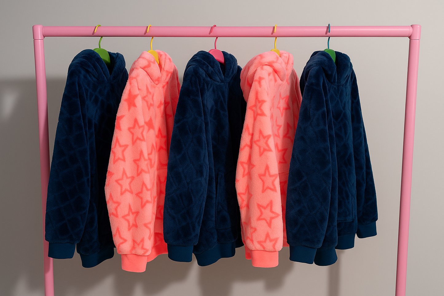 Dino Snuggle Hoodie (Navy)